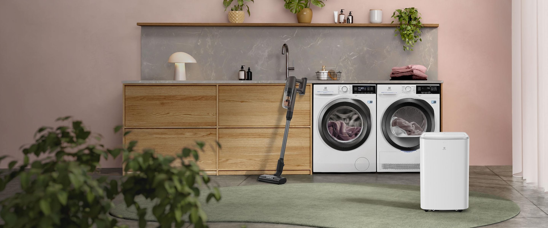 Tvättmaskin, torktumlare från Electrolux